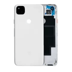 Bakre glassmontering för Google Pixel 4a 5G (Äkta OEM) (Clearly White)