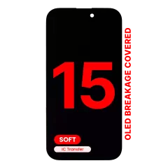 OLED-enhet för iPhone 15 (Eftermarknad Pro: XO7 Soft)