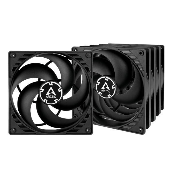 ARCTIC P14 Value Pack Fan 1-pack svart 140 mm