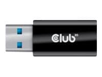 Club 3D CAC-1525 USB-A till USB-C adapter svart