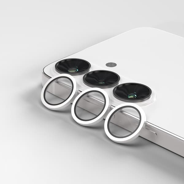 Etteri kameralinsskydd för Samsung S26 Plus silver silver
