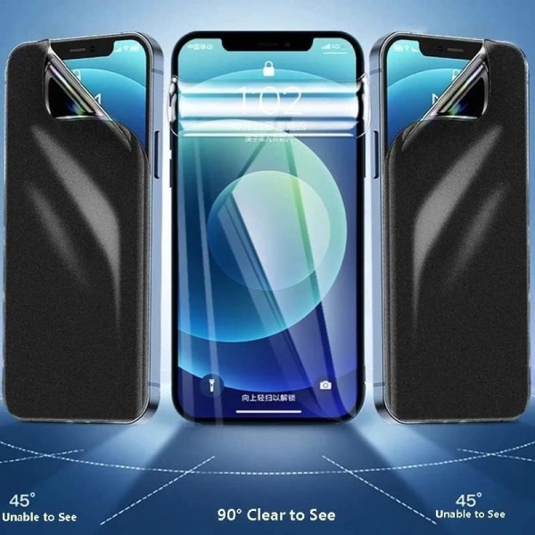 2 st Sekretess nano skärmskydd Samsung  S22 ultra