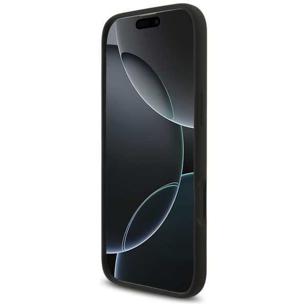 Guess Silicone Big 4G Script fodral för iPhone Air svart svart