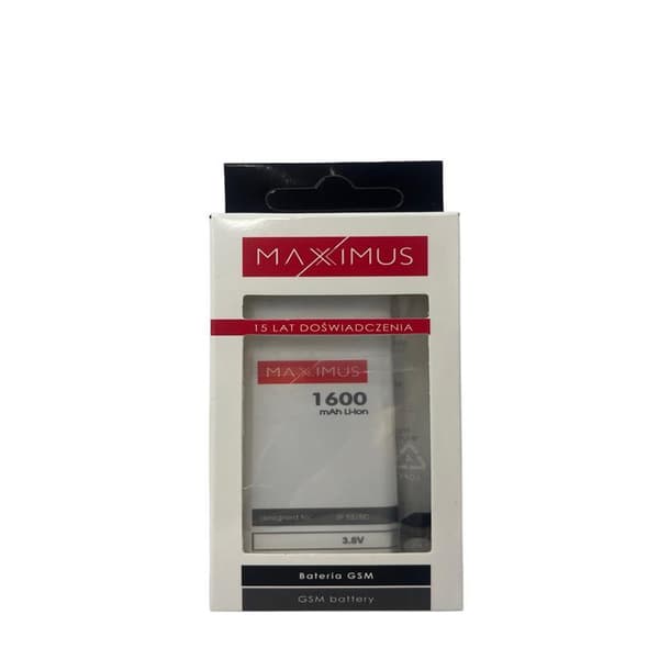 BATTERI MAXXIMUS IPHONE 5S/5C 1600mAh