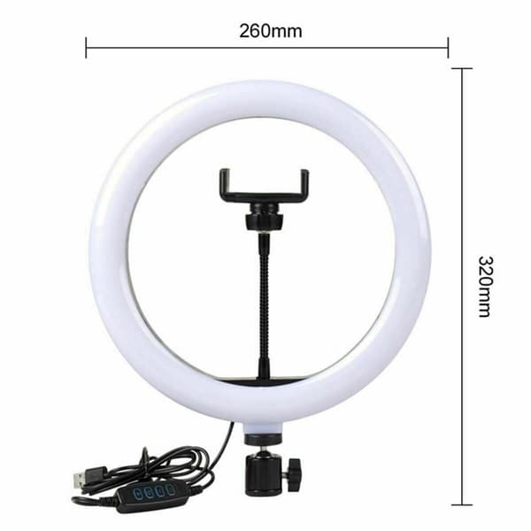 FOTO STUDIO LED RING LJUS