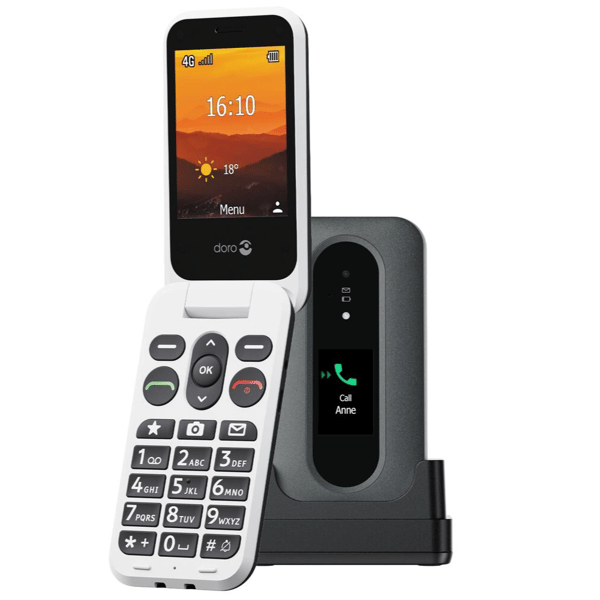 DORO Leva L30 2.8 128MB svart/vit