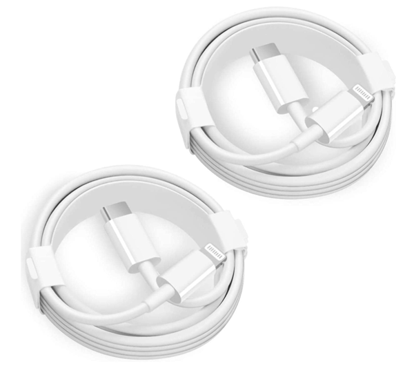 2-pack 1 m iPhonekabel usbc-ligthing