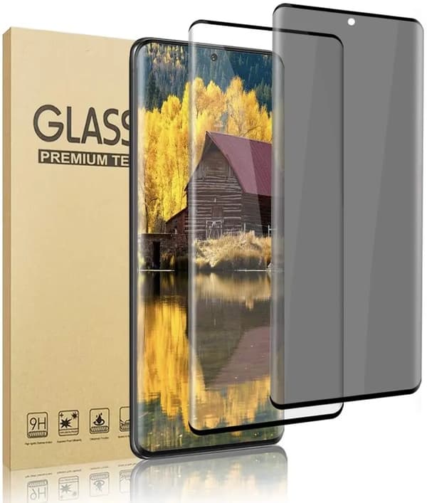 2-pack Sekretess Skärmskydd för Samsung s20 grå