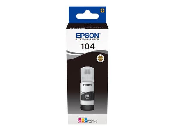 Epson EcoTank 104 Magenta 7500 sidor bläckbehållare C13T00P340