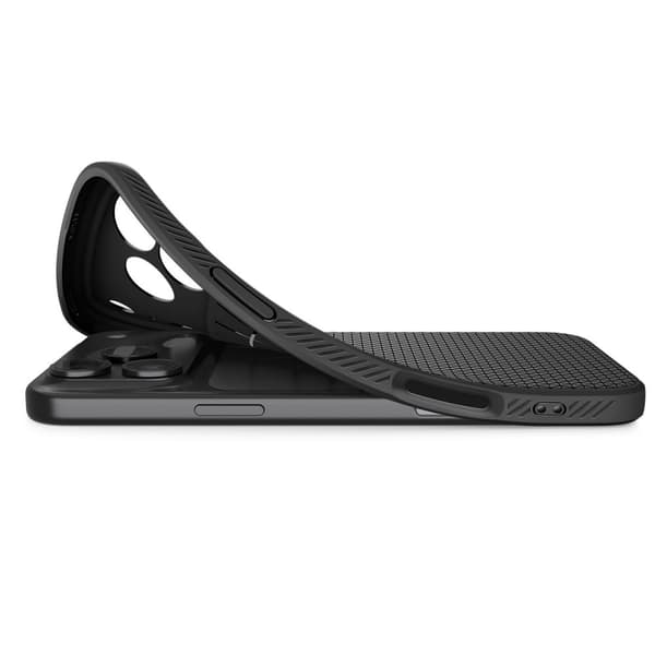 Spigen Liquid Air fodral för iPhone 17 Pro Max Matt svart