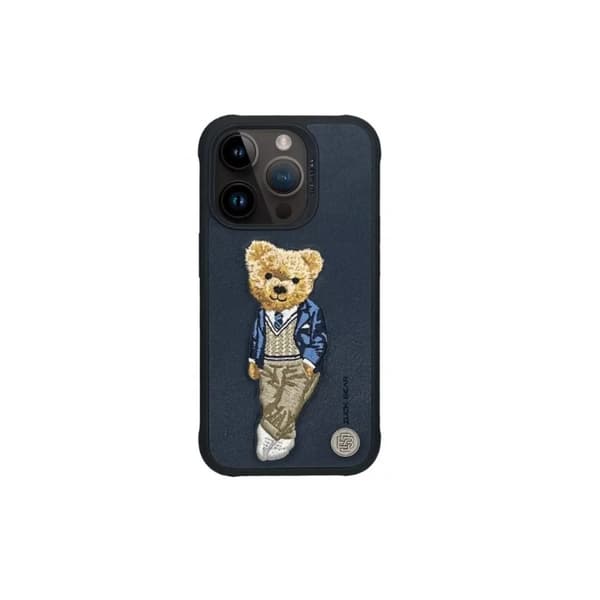 Zuck Bear London Classic till iPhone 17 Pro Max Marinblå TTT