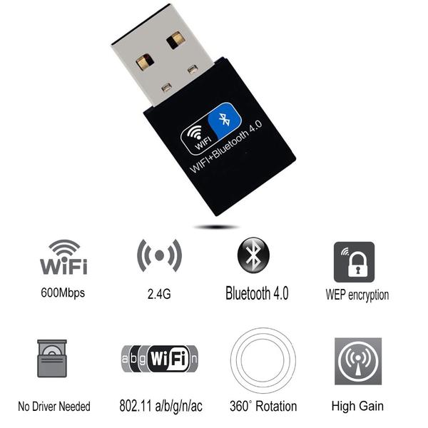 Bluetooth och Wifi USB