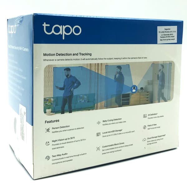 Tapo C210 Netvärksovervågningskamera