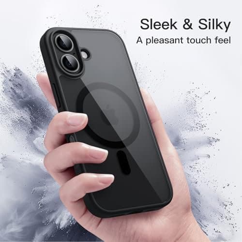 Chrome Mag-skal för iPhone 17 Svart svart