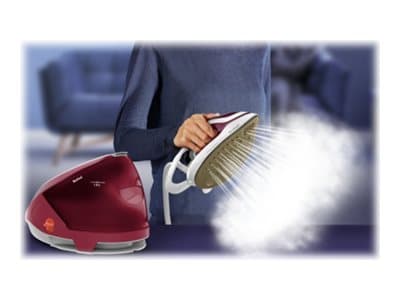 Tefal Pro Express Protect GV9220E0 Dampstrygejern 2600W röd vit