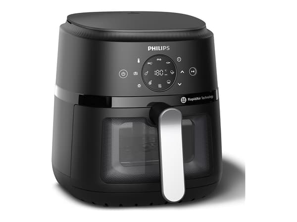 Philips 2000 Series NA221 Airfryer 1.5kW svart/ silver svart