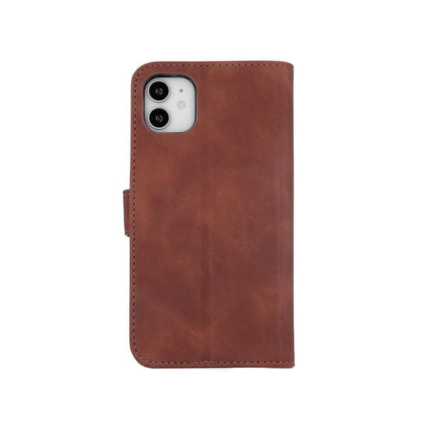 Smart Velvet-fodral för iPhone 14 6,1" 6,1" – Brun brun