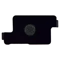 Trådlös laddningsmikrofonfäste för iPhone 14 / 14 Plus / 15 / 15 Plus (10-pack) (svart)