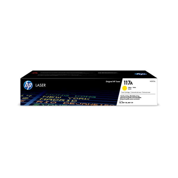 HP 117A Gul 700 sidor Toner W2072A