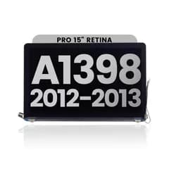Komplett LCD-skärmmontering för MacBook Pro A1398 (2012-2013) (Begagnad OEM-dragning: Klass A)