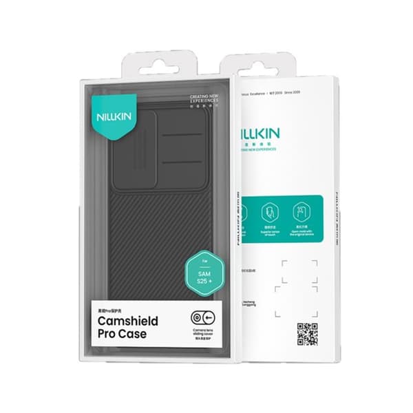 NILLKIN CAMSHIELD PRO SAMSUNG S25+ svart svart