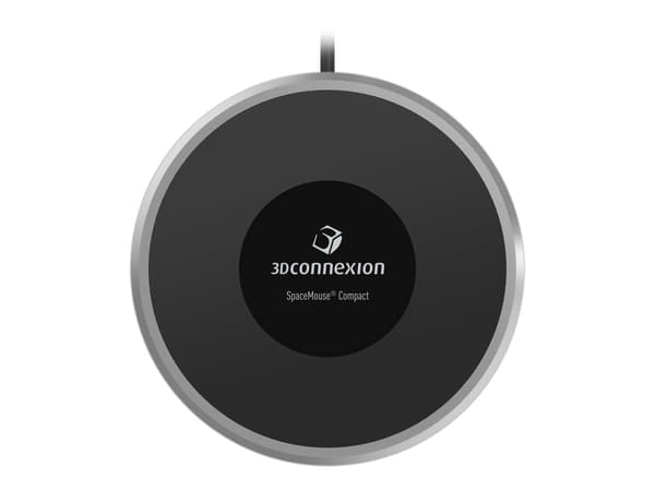 3Dconnexion SpaceMouse Compact Kablet svart Silver