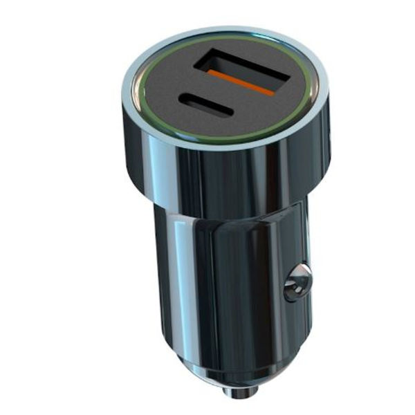XO billaddare CC32 PD QC 3.0 20W 1X USB 1x USB-C