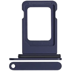 Enkel SIM-kortshållare kompatibel med iPhone 17 Pro / 17 Pro Max (Mörkblå)