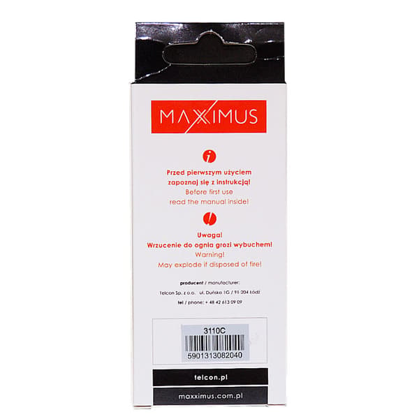 BATTERI MAXXIMUS NOKIA 3110C 1250mAh LI-ION BL-5C