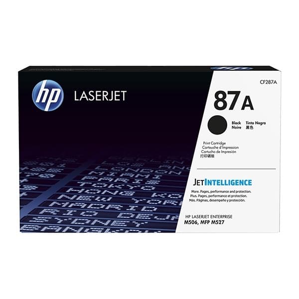 HP 87A svart 9000 sidor Toner CF287A