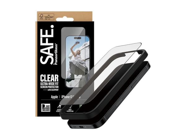 SAFE. by PanzerGlass svart Transparent svart