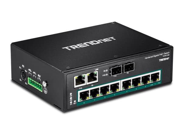 TRENDnet TI-PG102 Switch 10-porte Gigabit PoE+