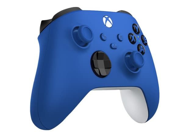Microsoft Xbox Wireless Controller Controller svart Blå vit