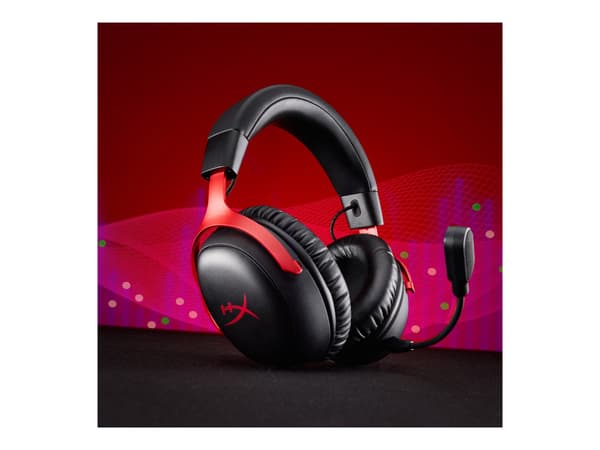 HyperX Cloud III S trådlös hörlurar svart