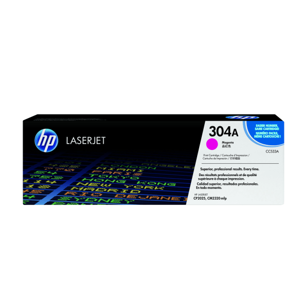 HP 304A Magenta 2800 sidor Toner CC533A