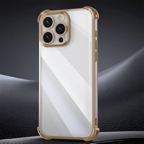 Anti Shock Chrome skal för Samsung Galaxy A35 5G guld