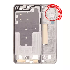 Mellanramshölje för Samsung Galaxy S23 Plus 5G (internationell version) (kräm) vit