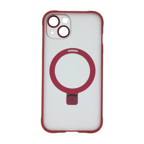 Mag Ring-fodral för iPhone 13 6,1\" röd