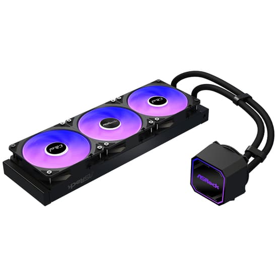 Asrock Pro 360 ARGB kölesystem 1-pack svart 120 mm svart