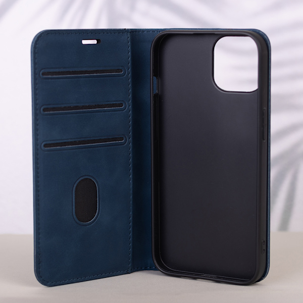 Smart mockafodral för Xiaomi Redmi Note 15 Pro 5G (EU) marinblå