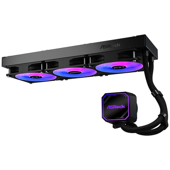 Asrock Pro 360 ARGB kölesystem 1-pack svart 120 mm svart