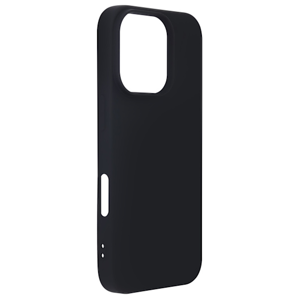 Satin Flex iPhone 16 Pro-fodral svart