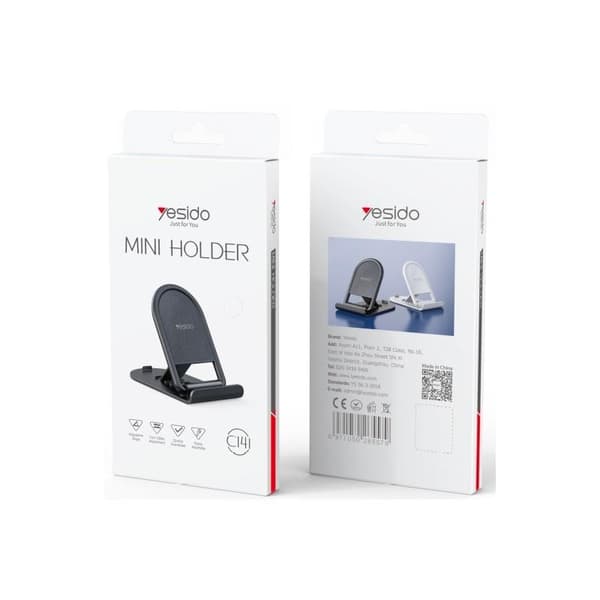 YESIDO FOLDABLE/UNIVERSAL HOLDER C141 BLACK