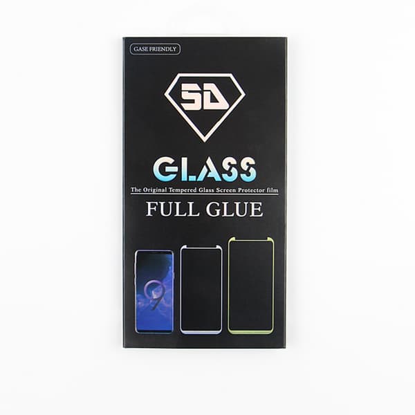 Tempered glass 5D for Xiaomi Mi Note 10 Lite black frame