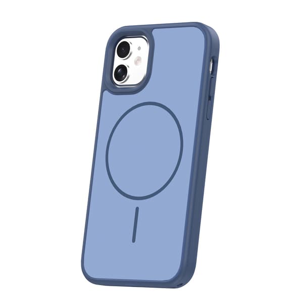 Frame Thin Mag skal för iPhone 11 mörkblå