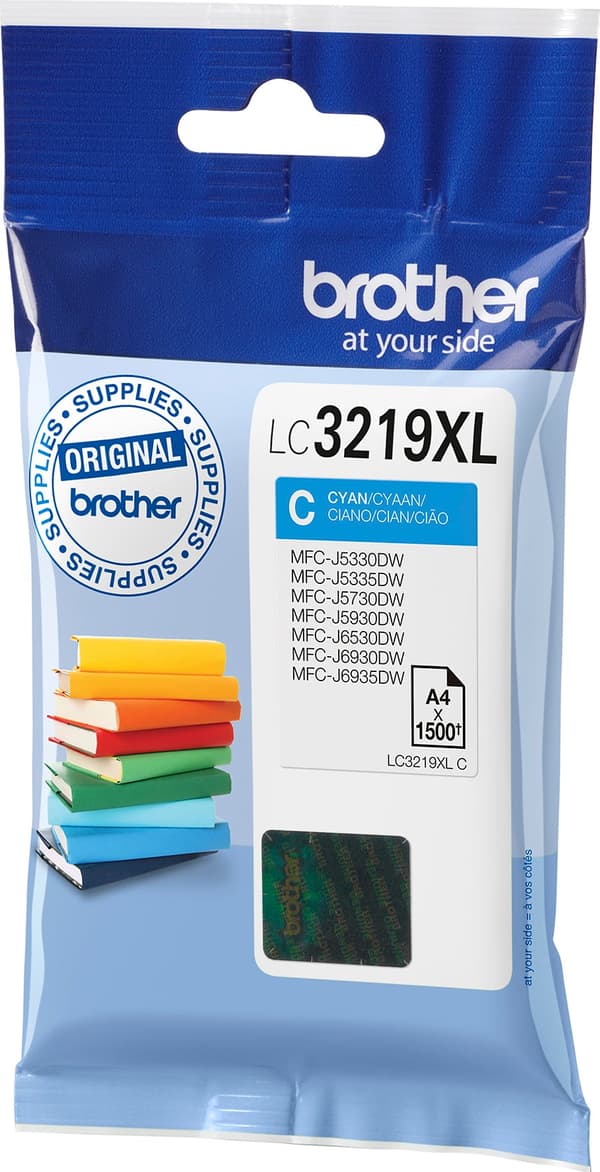 Brother LC 3219XLY Gul 1500 sidor bläck gul
