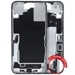 Mellanramshölje med laddningsportflex och smådelar för iPhone 16 Plus (EU/Global version) (Begagnad OEM-dragning: Klass A) (Vit) vit