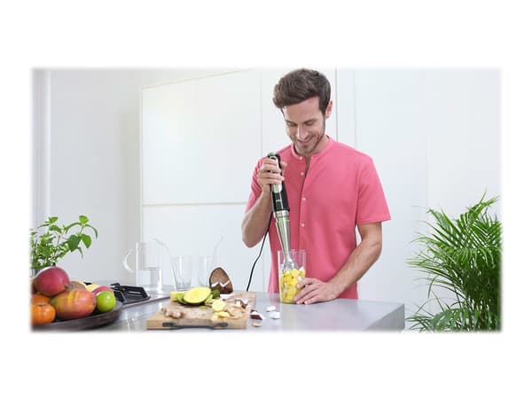 Braun Multiquick 9 MQ 9138XI Stavblender Premium svart/börstet rustfrit stål