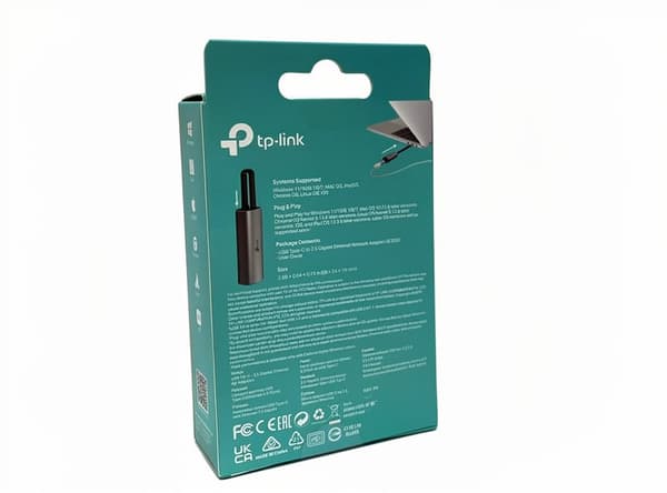 TP-Link Netvärksadapter USB-C 3.0 2.5Gbps Kablet