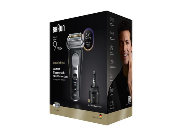 Braun Series 9 Pro+ 9660cc Barbermaskine svart